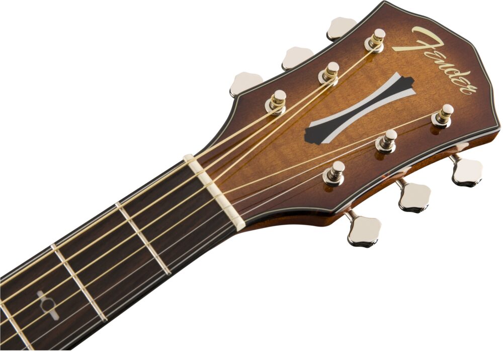 Fender FA-345CE Auditorium Acoustic Electric Guitar 3-Color Tea Burst - Image 4