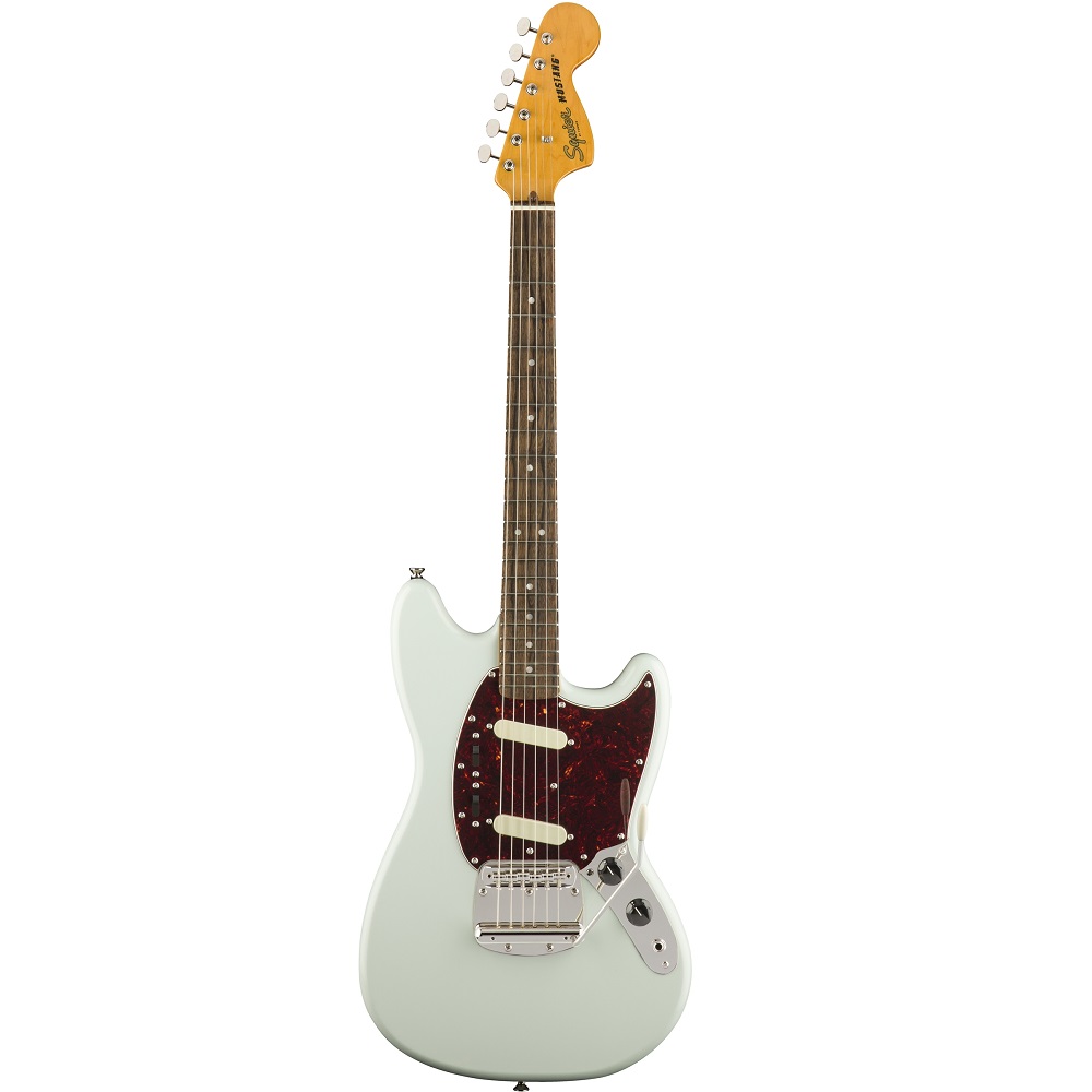 fender blue mustang