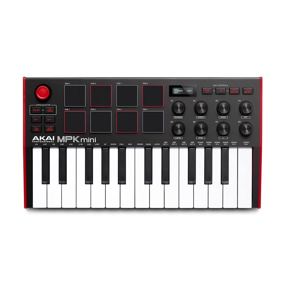 Akai mpk mini mk3 настройка в fl studio