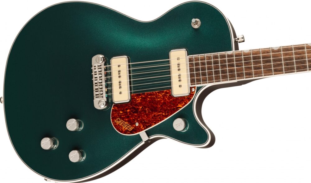 Gretsch G5210-P90 Electromatic Jet Two 90 Single-Cut with Wraparound Cadillac Green - Image 3