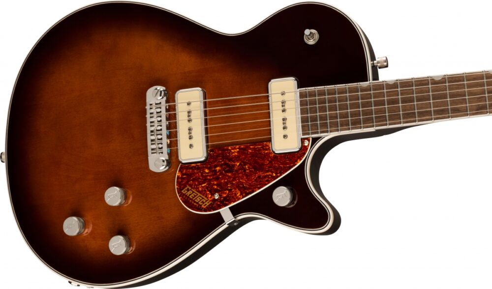 Gretsch G5210-P90 Electromatic Jet Two 90 Single-Cut with Wraparound Single Barrel Burst - Image 3