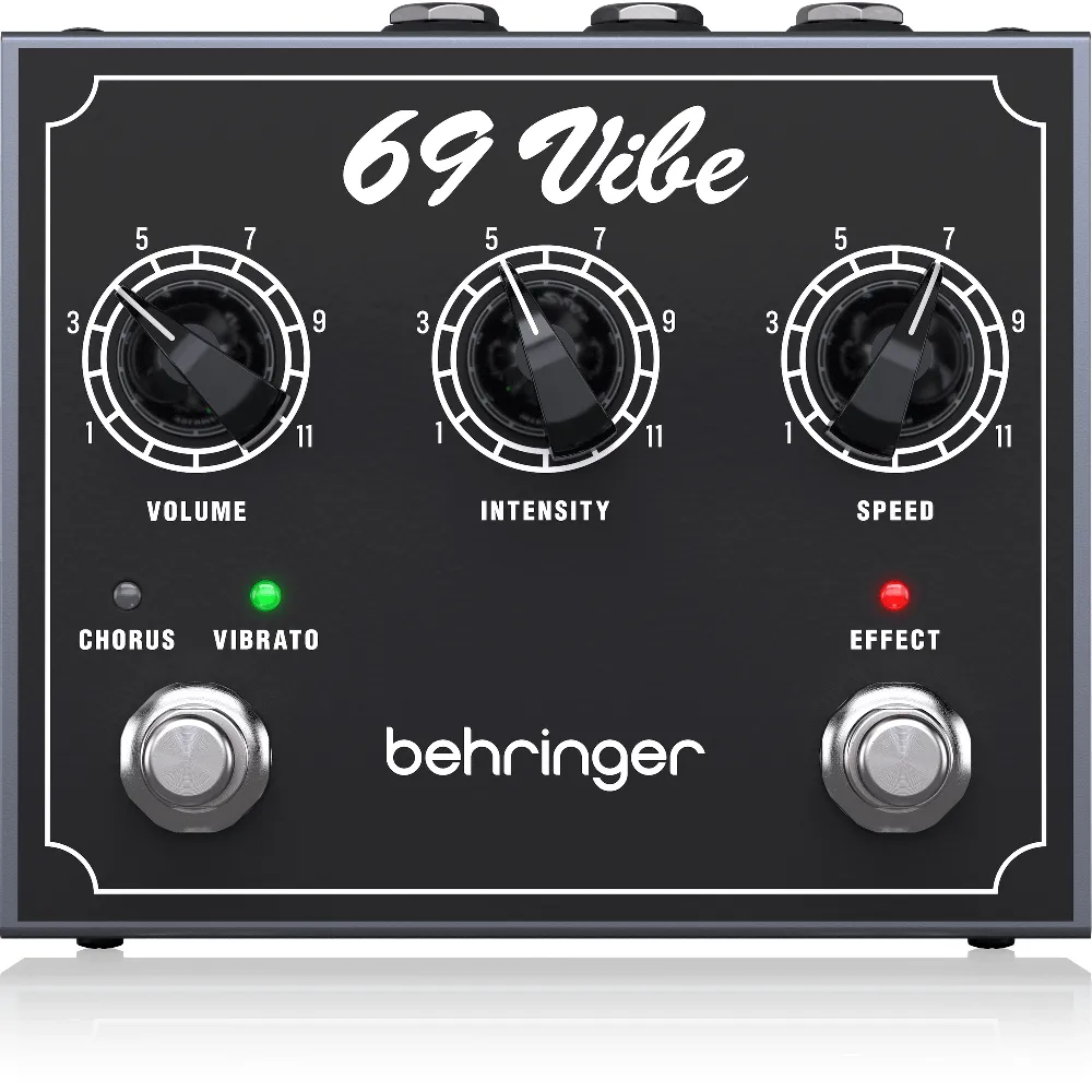 Behringer 69 Vibe Chorus Vibrato Effects Pedal