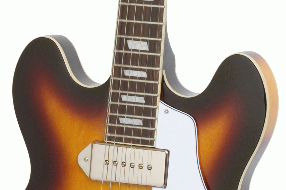 Epiphone Casino Vintage Sunburst Electric Guitar - Image 3