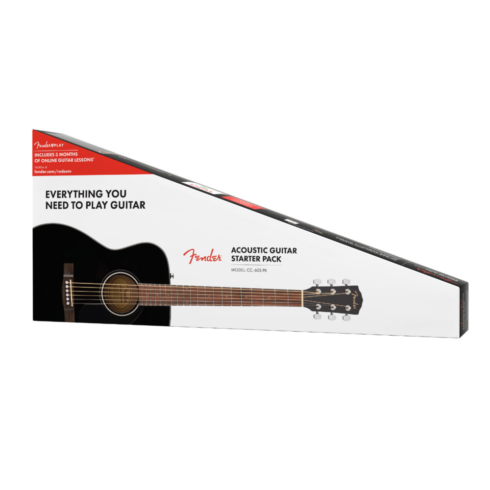 Fender CC-60s Concert V2 Black - Pack - Image 2