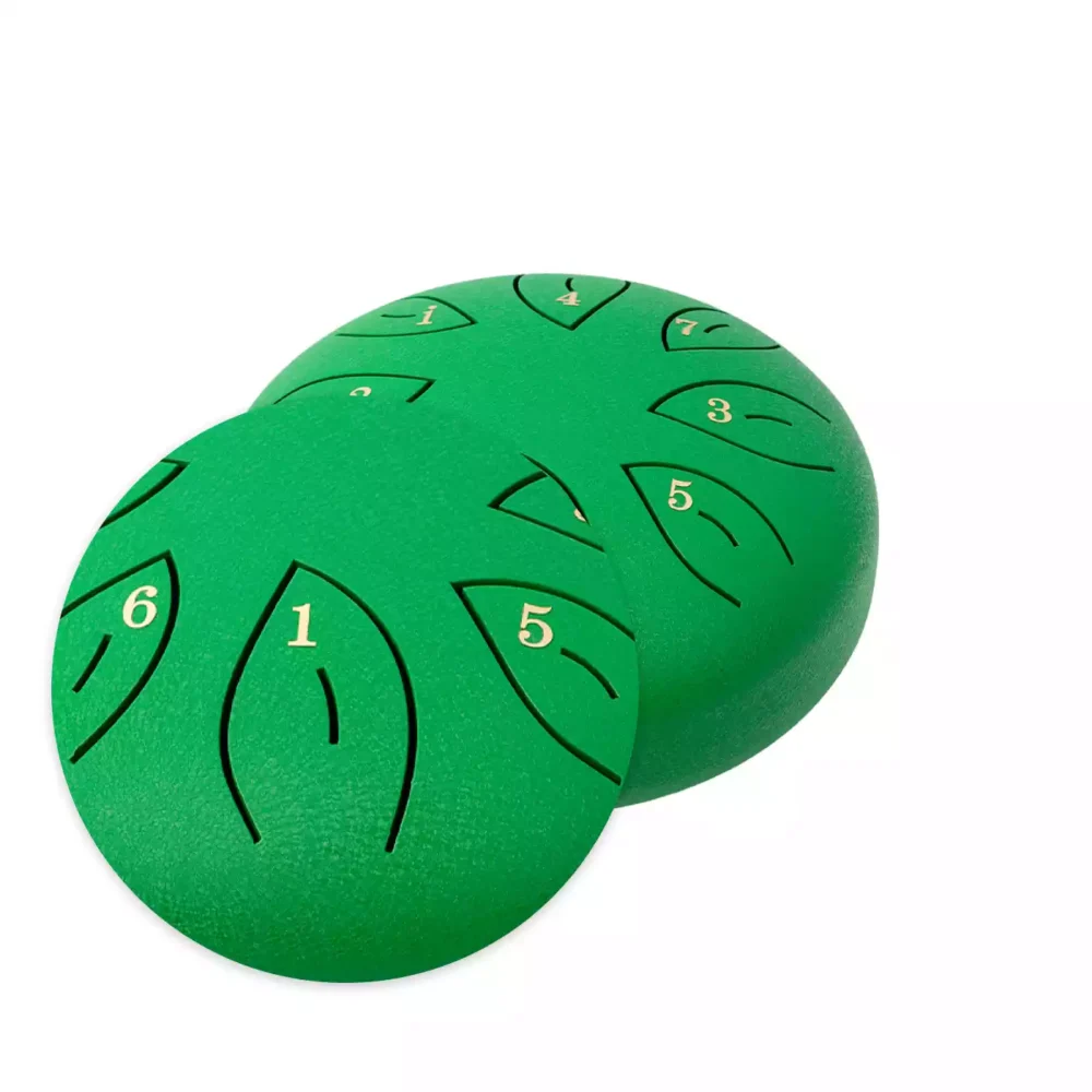 Mano Percussion MPC36GN 6 Inch Tongue Drum - Green - Image 2