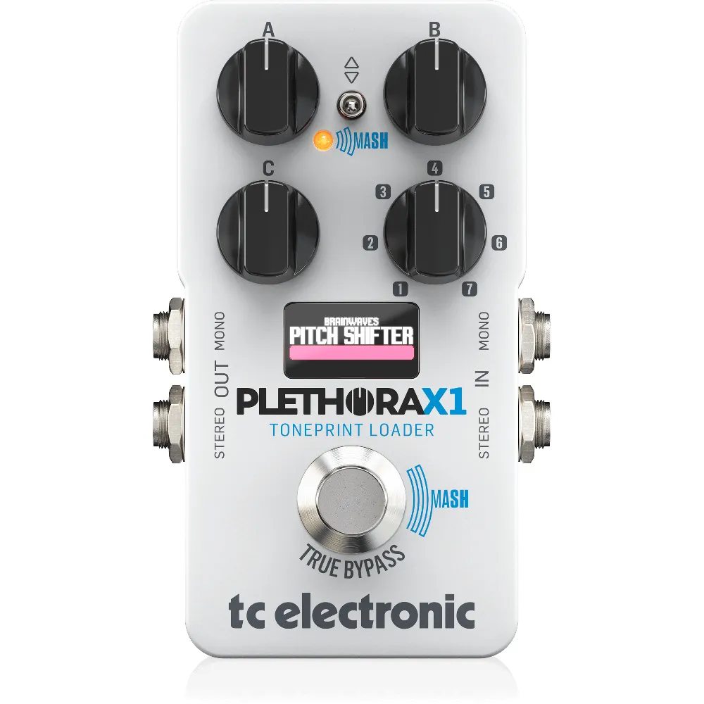 TC Electronic PLETHORA X1 Guitar Effects Pedal