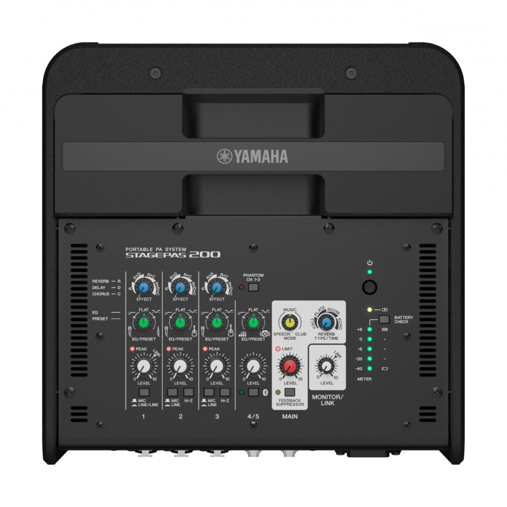 Yamaha STAGEPAS 200 Portable PA System with Bluetooth - Image 3