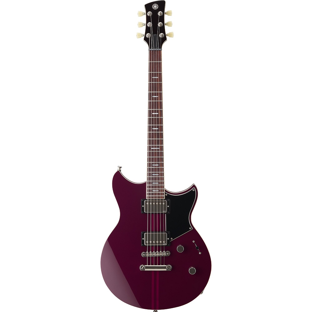 purple yamaha guitar