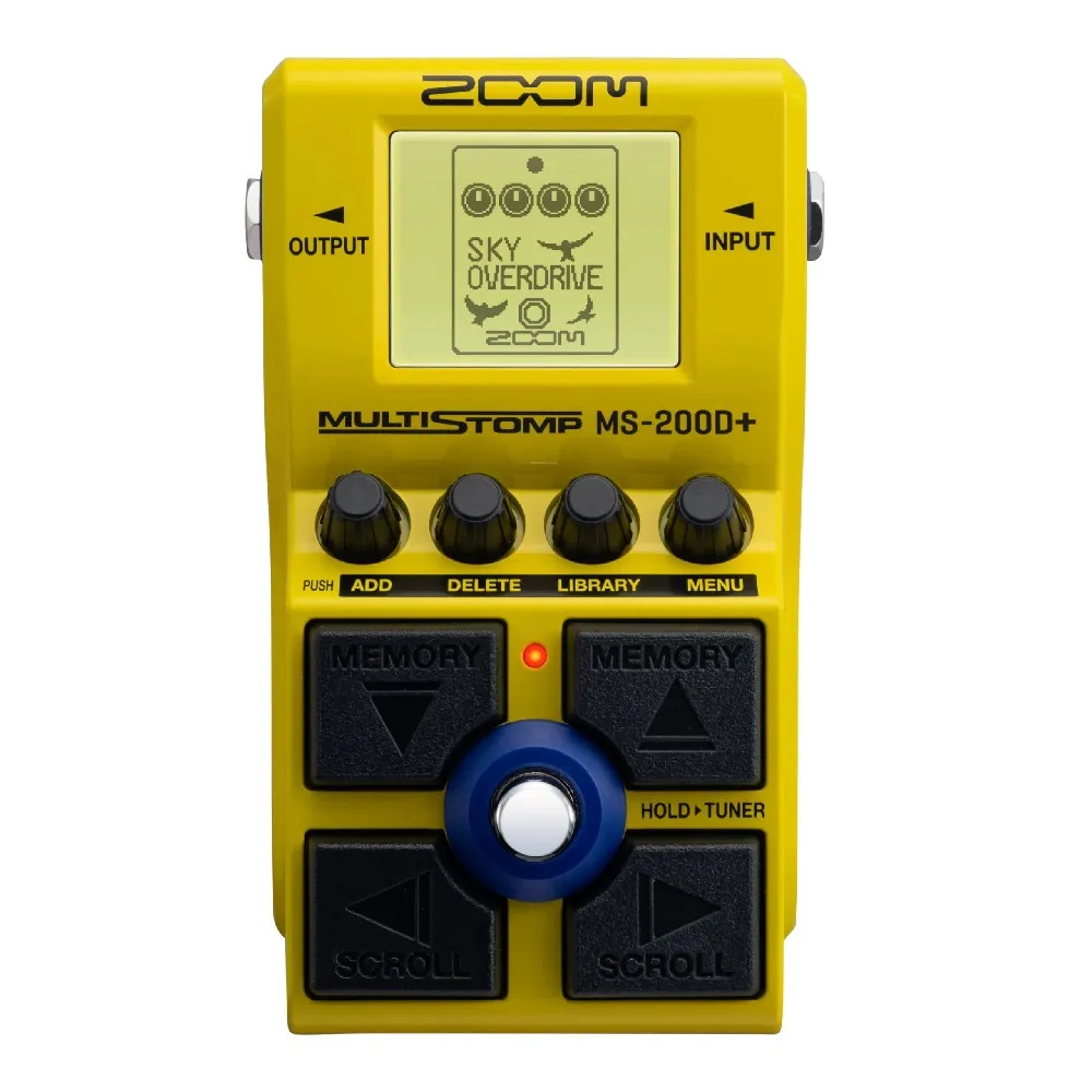 Zoom MS-200D+ MultiStomp Effects Pedal